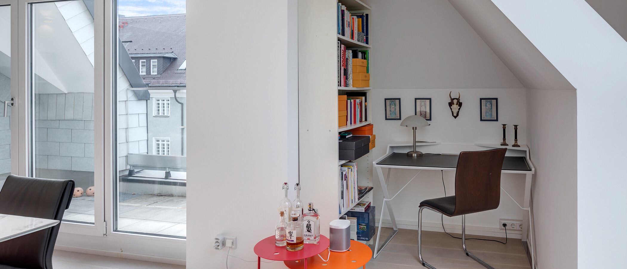 мансардная квартира München Schwabing-West (rund um den Bonner Platz) 01 рабочая зона 11304