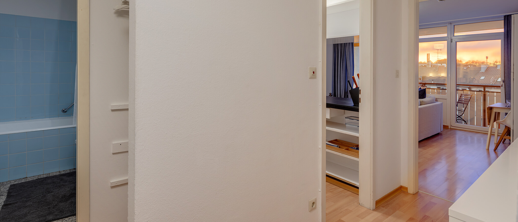 квартира München Schwabing-West 04 коридор 11320