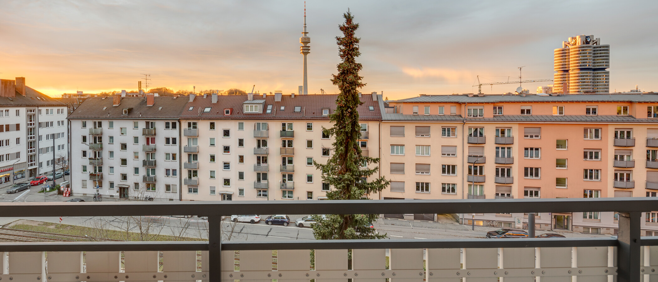 квартира München Schwabing-West 01 вид из окна 11320