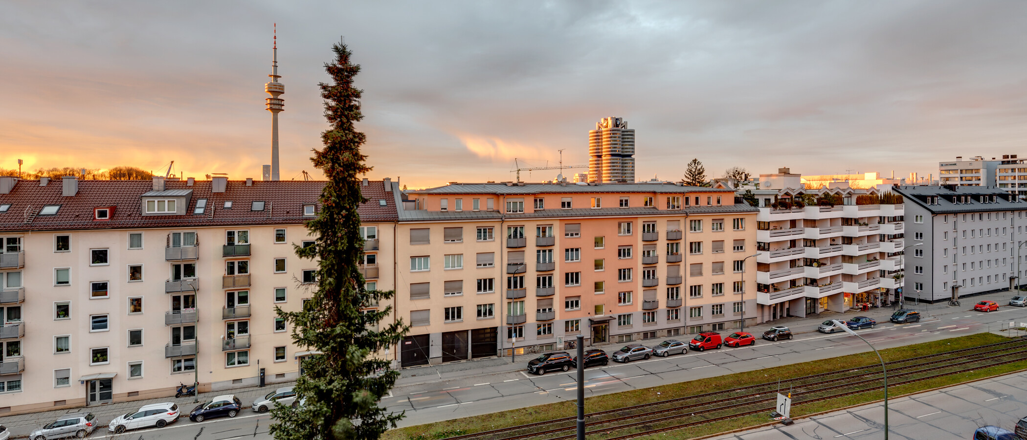 квартира München Schwabing-West 02 вид из окна 11320