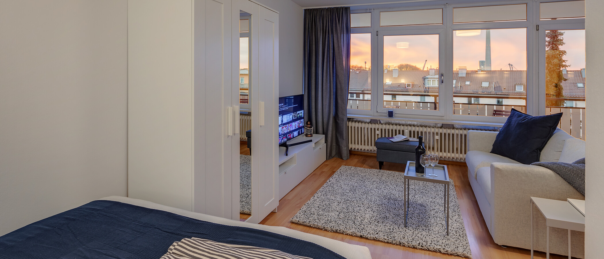 квартира München Schwabing-West 02 зона для сна 11320