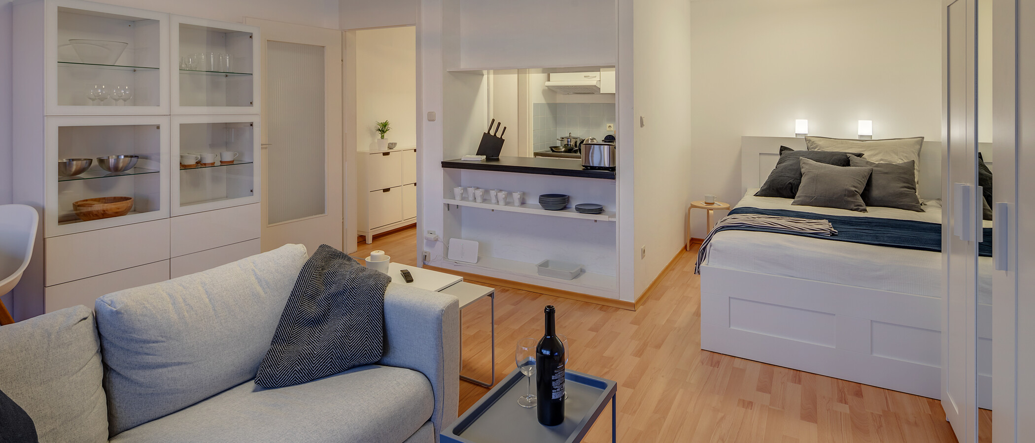 квартира München Schwabing-West 03 жилое пространство 11320