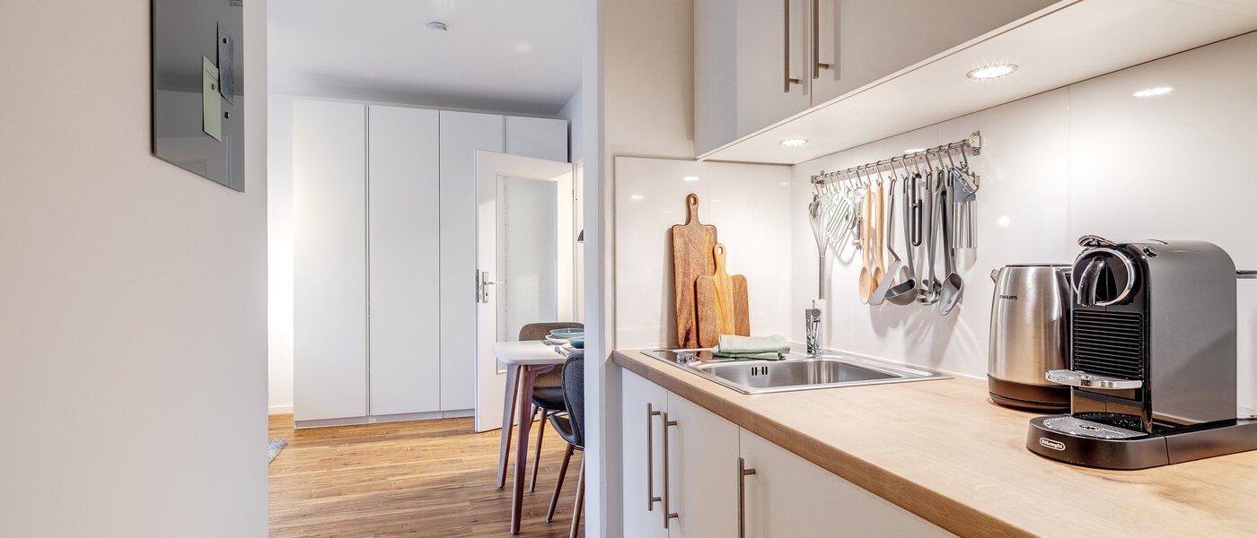 квартира München Lehel 03 кухня 11326