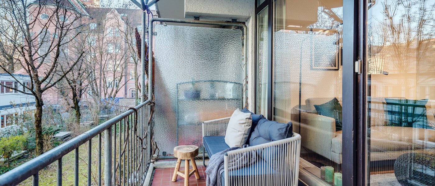 квартира München Lehel 01 балкон 11326