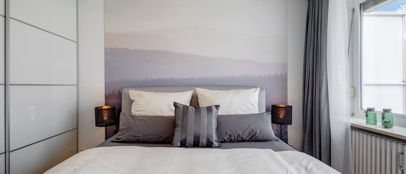 квартира München Ludwigsvorstadt 02 спальная комната 11328