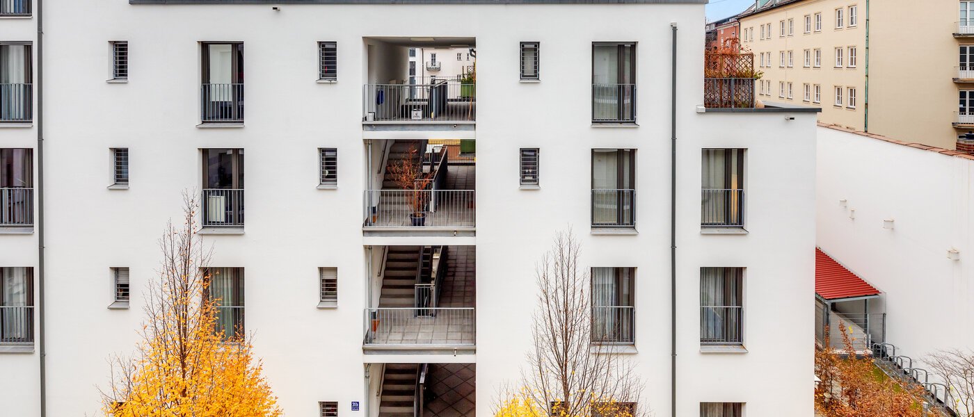 квартира München Ludwigsvorstadt 02 вид из окна 11329