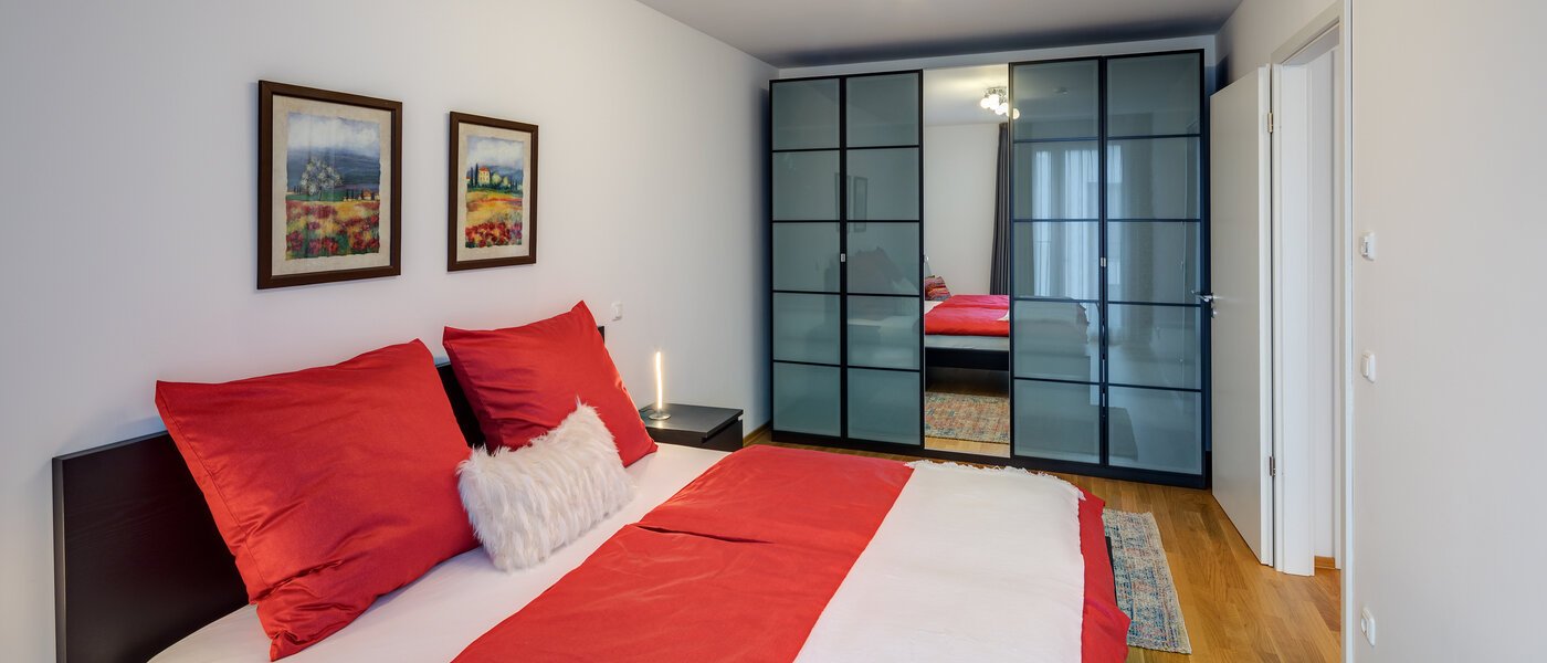 квартира München Ludwigsvorstadt 01 спальная комната 11329