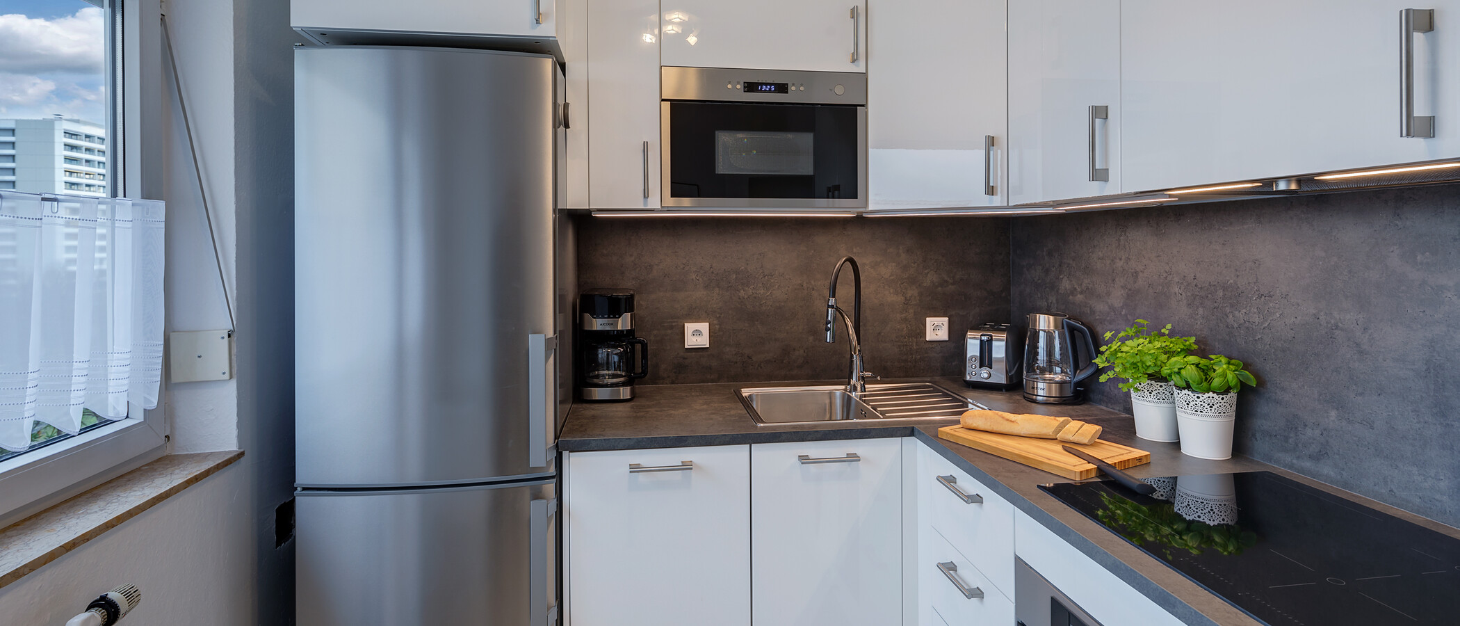 квартира München Johanneskirchen 01 кухня 11347