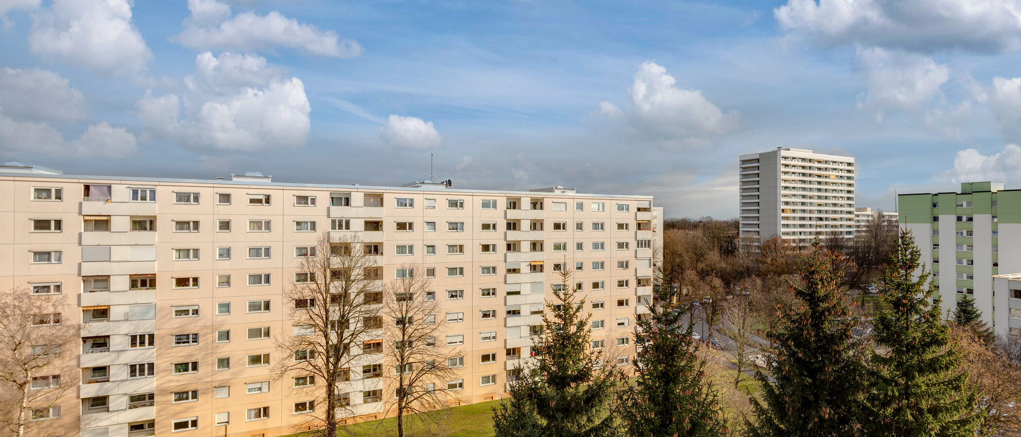 квартира München Johanneskirchen 01 вид из окна 11347