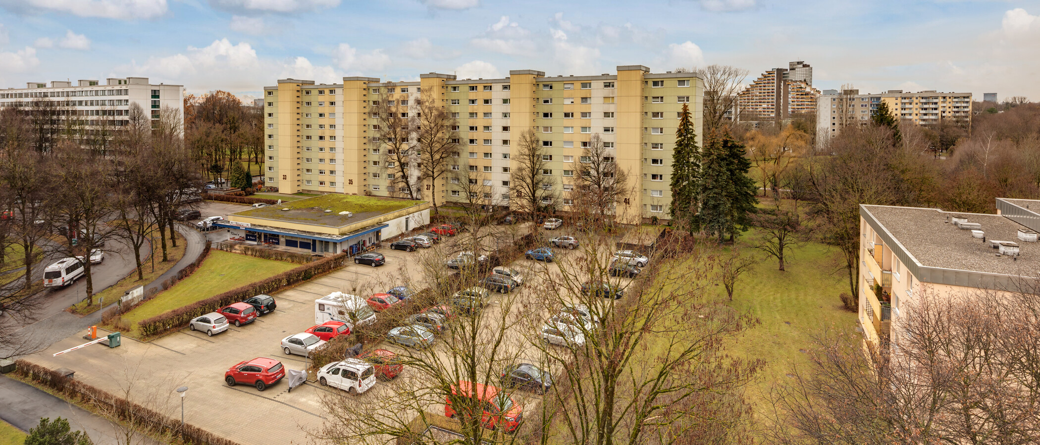 квартира München Johanneskirchen 04 вид из окна 11347