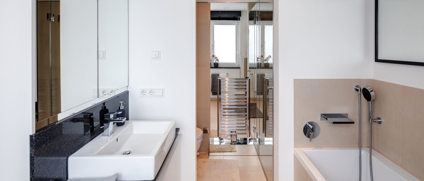 квартира München Schwabing-West 04 ванная комната 11349