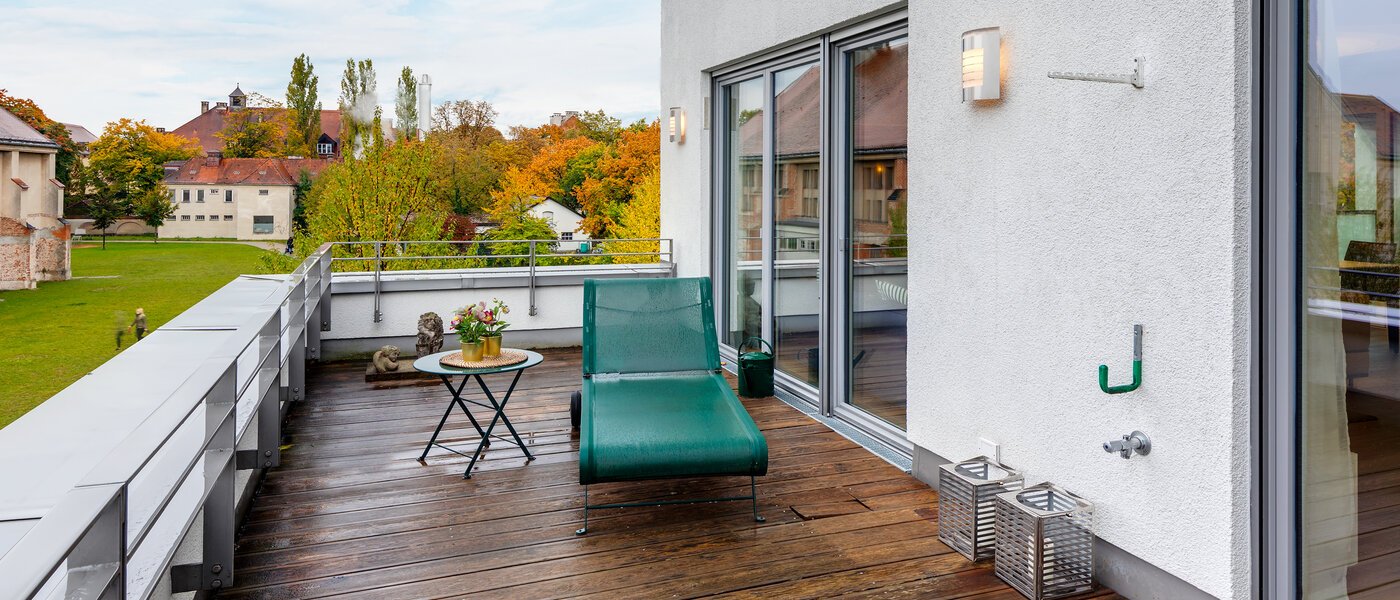 квартира München Schwabing-West 01 балкон 11349