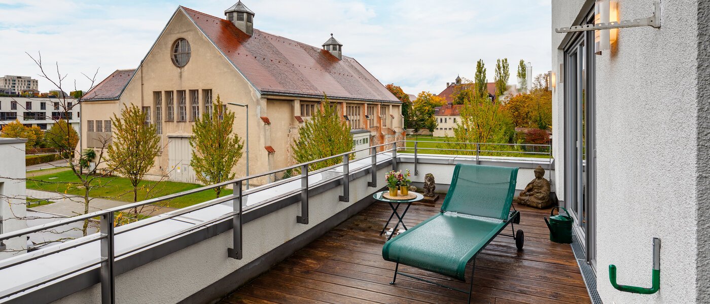 квартира München Schwabing-West 02 балкон 11349