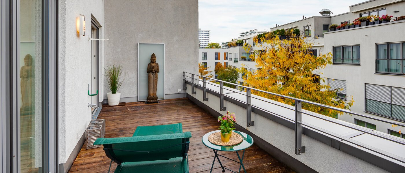 квартира München Schwabing-West 03 балкон 11349