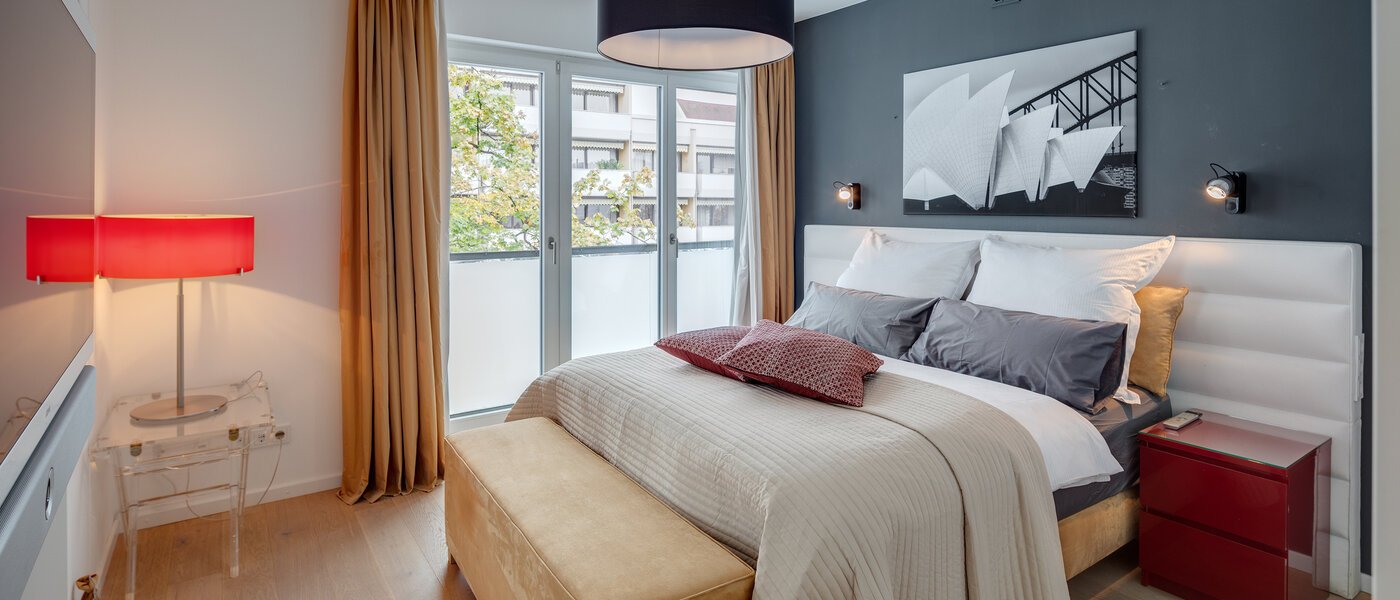 квартира München Schwabing-West 01 спальная комната 11349