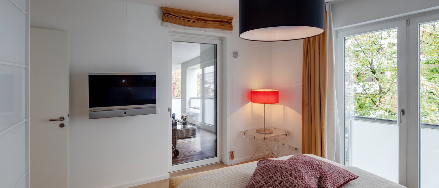 квартира München Schwabing-West 03 спальная комната 11349