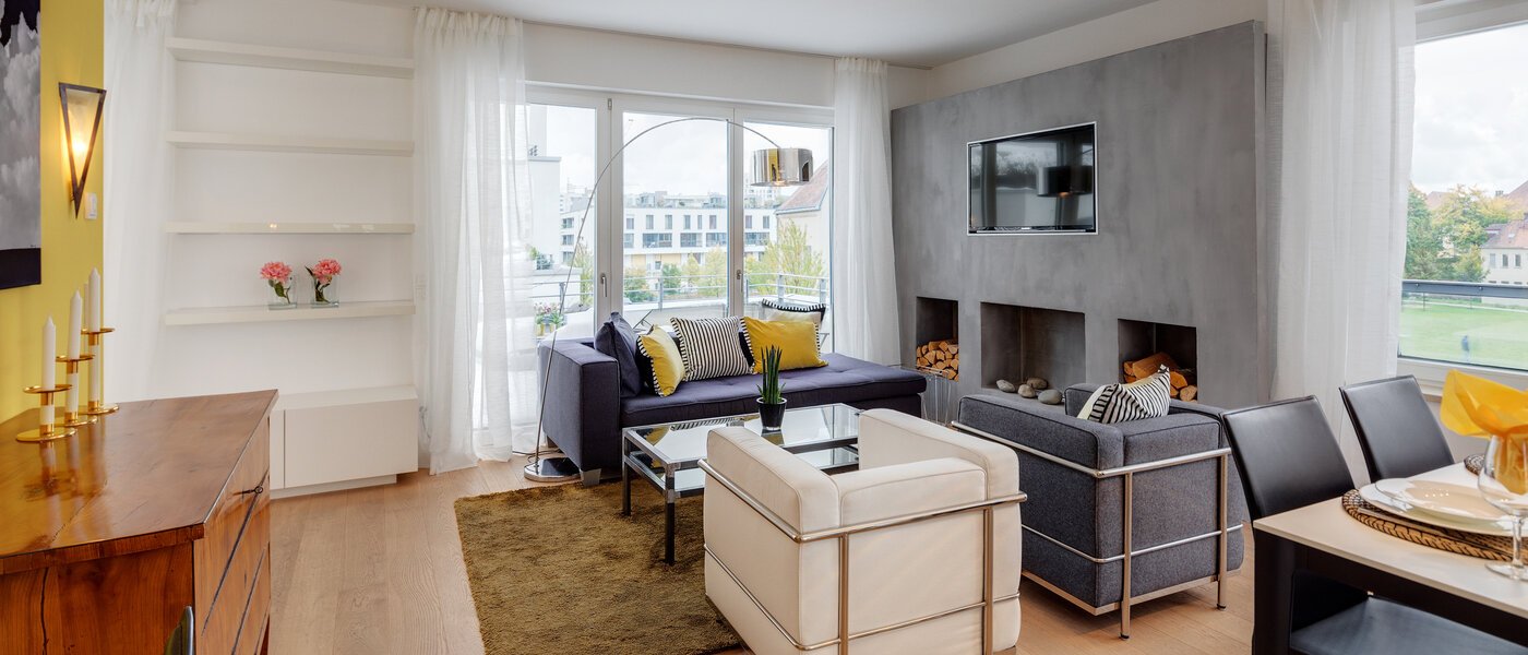 квартира München Schwabing-West 02 жилое пространство 11349