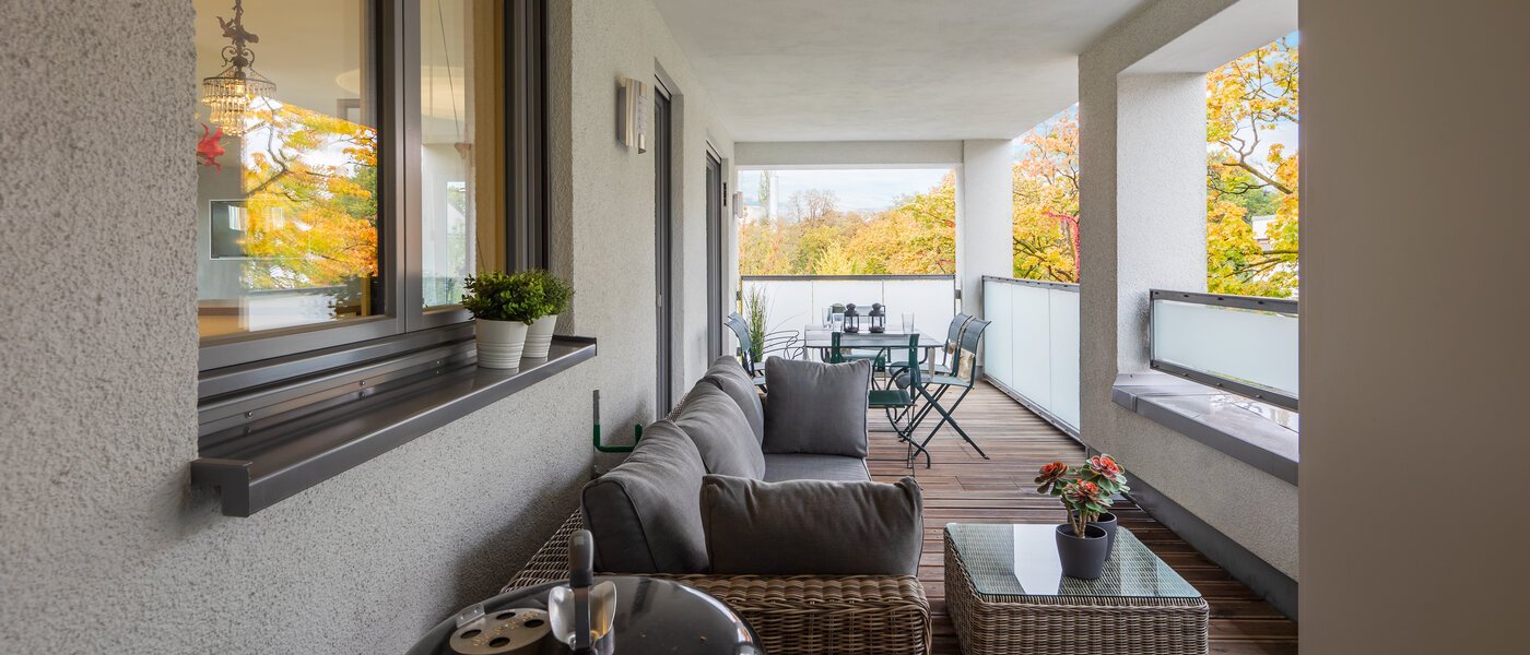 квартира München Schwabing-West 04 2-ой балкон 11349