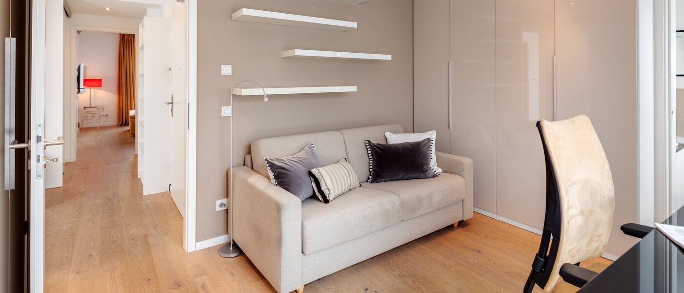 квартира München Schwabing-West 01 гостевая комната 11349