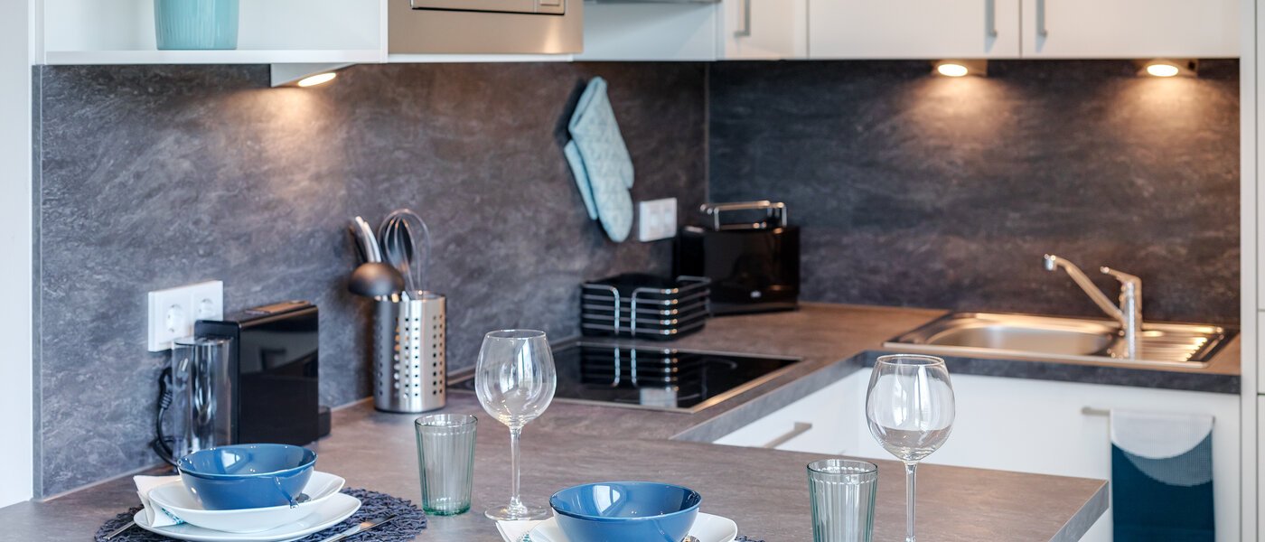 квартира München Obersendling 02 кухня 11350