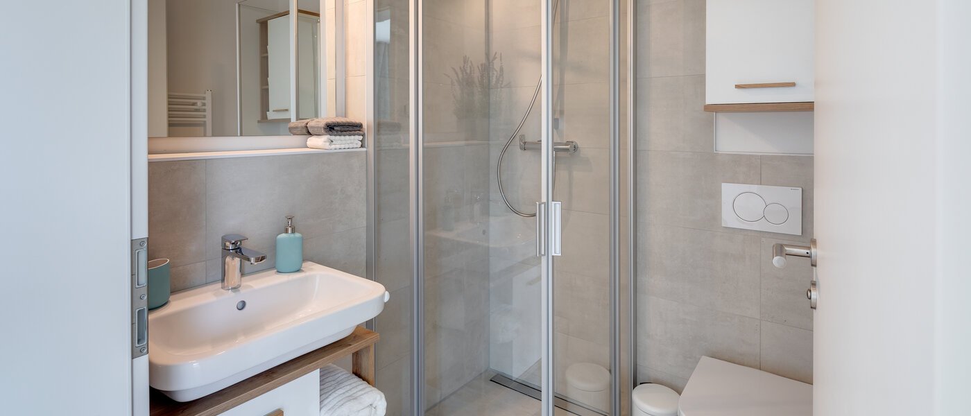 квартира München Obersendling 01 ванная комната 11350