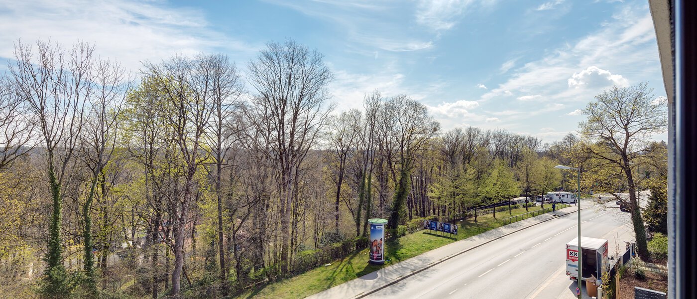 квартира München Obersendling 02 вид из окна 11350