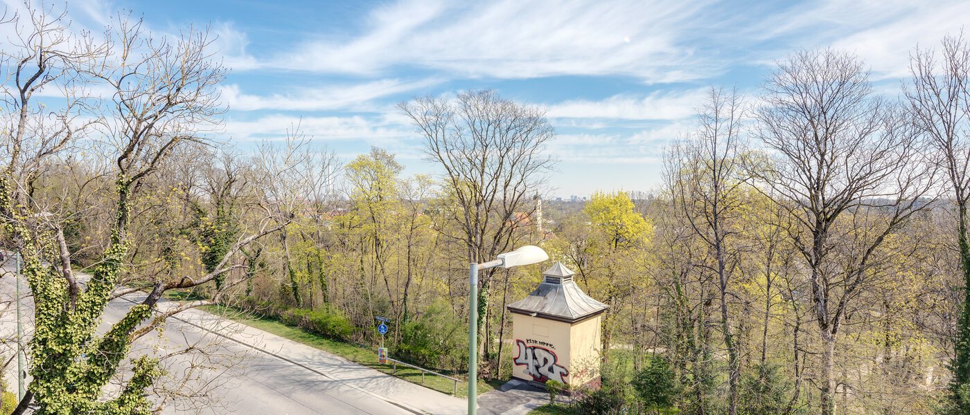 квартира München Obersendling 03 вид из окна 11350