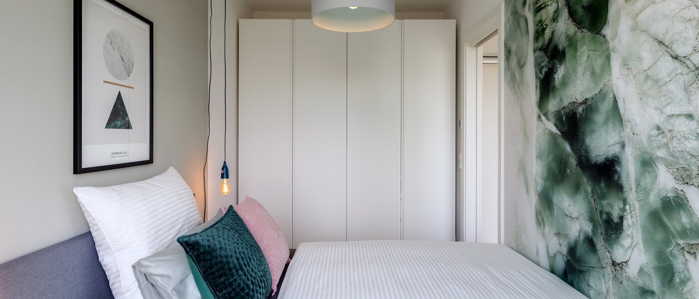 квартира München Obersendling 04 спальная комната 11350