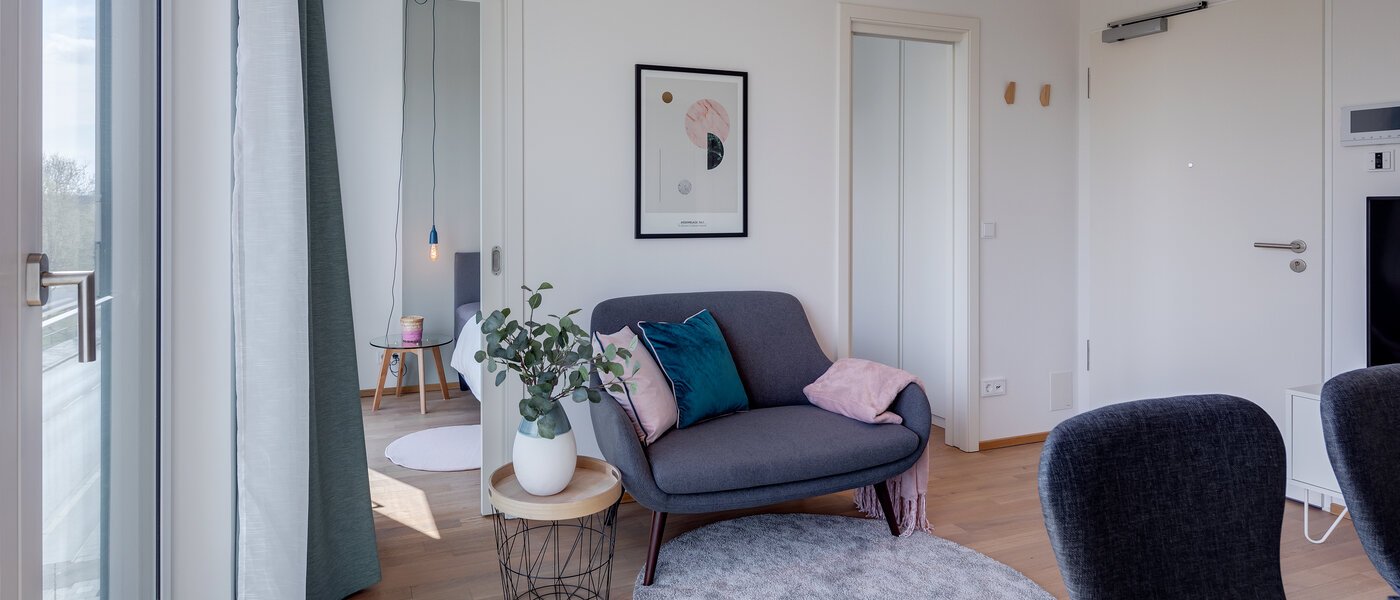 квартира München Obersendling 01 жилое пространство 11350