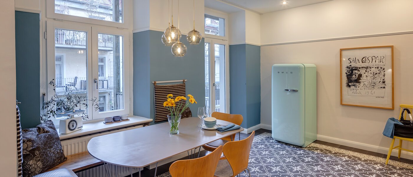 квартира München Glockenbachviertel 02 кухня 11352