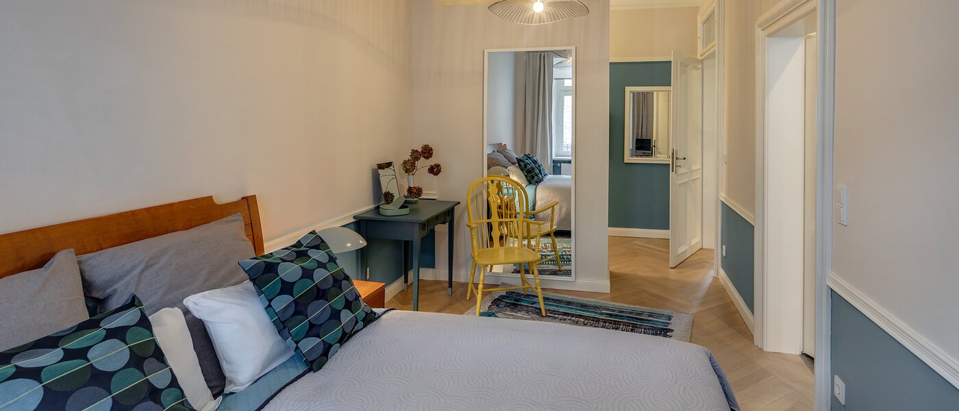 квартира München Glockenbachviertel 02 спальная комната 11352