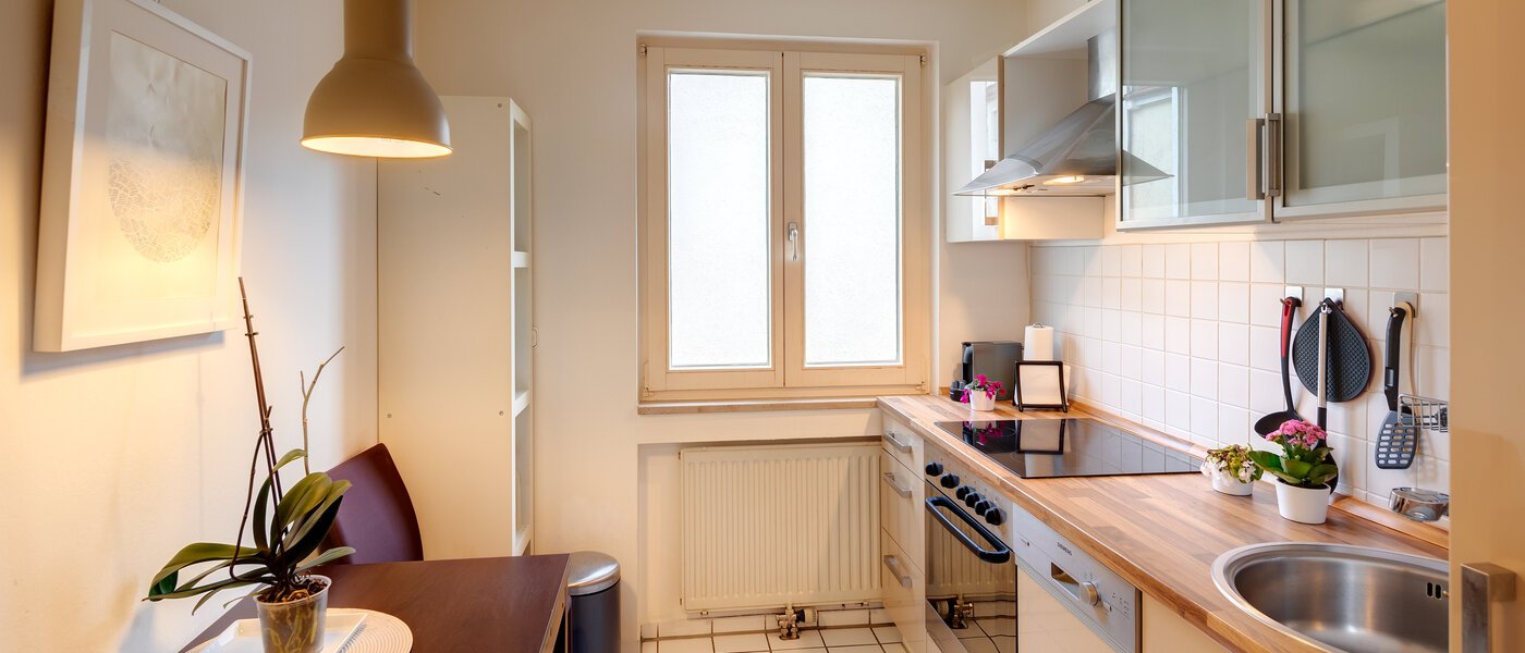 квартира München Lehel 01 кухня 11361