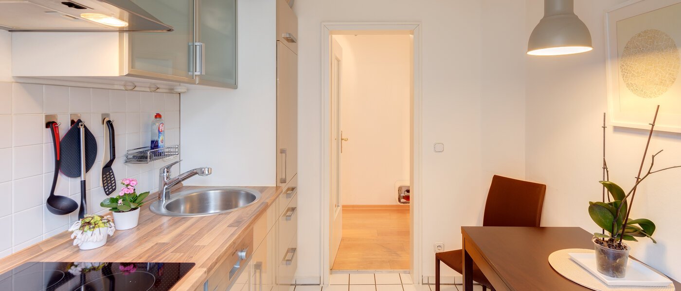 квартира München Lehel 02 кухня 11361