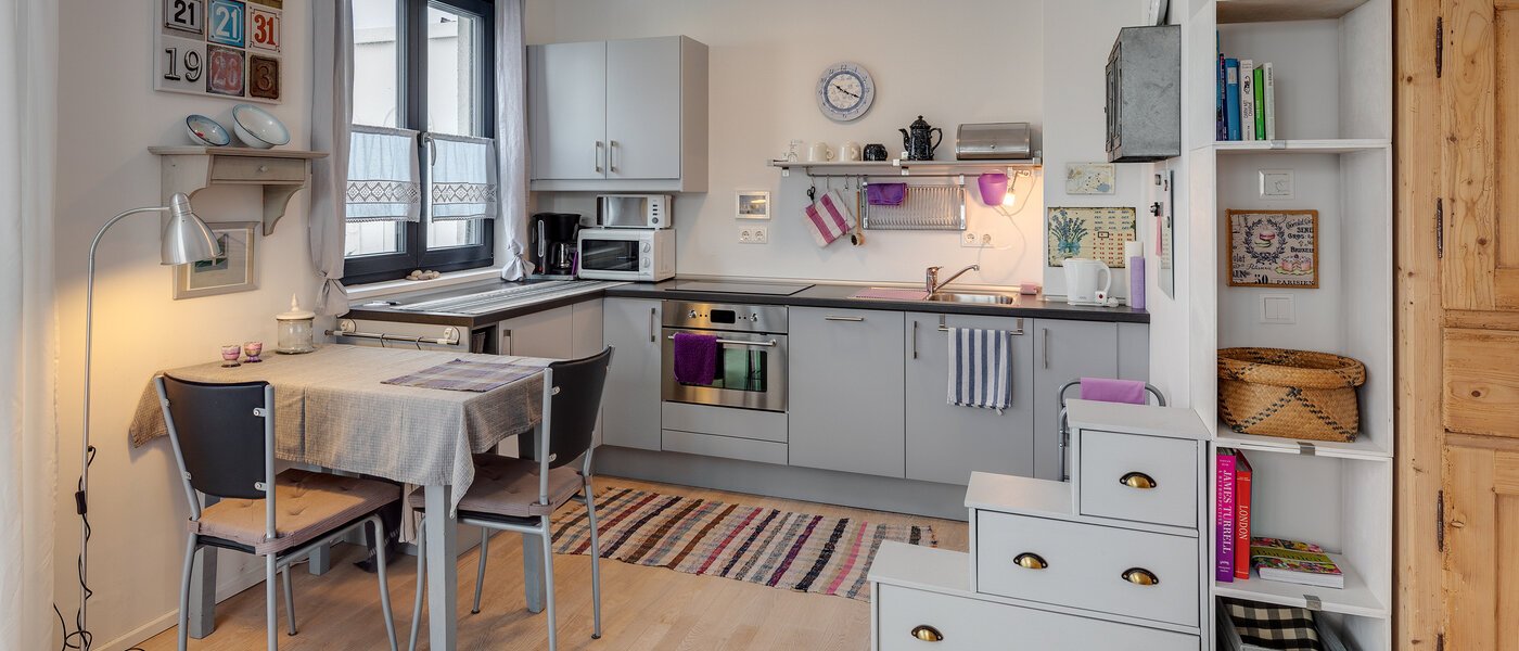 квартира München Oberföhring 01 кухня 11374