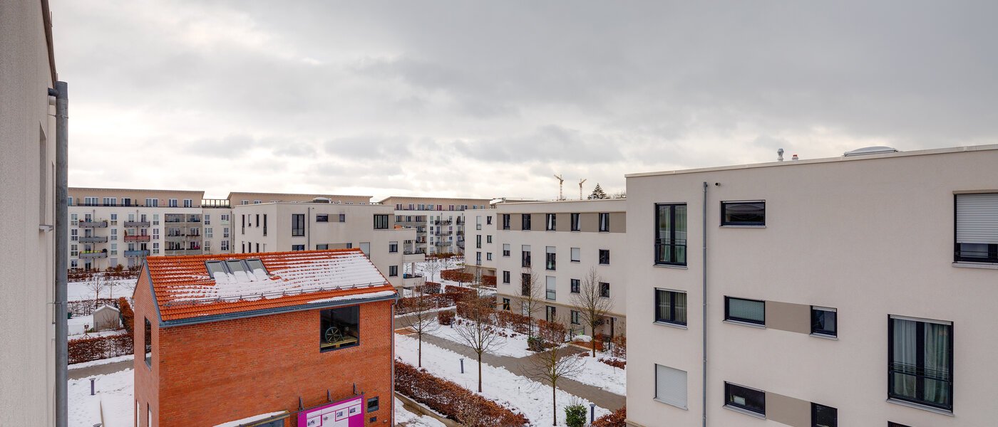 квартира München Oberföhring 02 вид из окна 11374