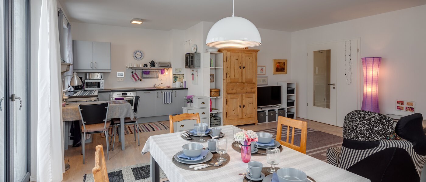 квартира München Oberföhring 04 жилое пространство 11374