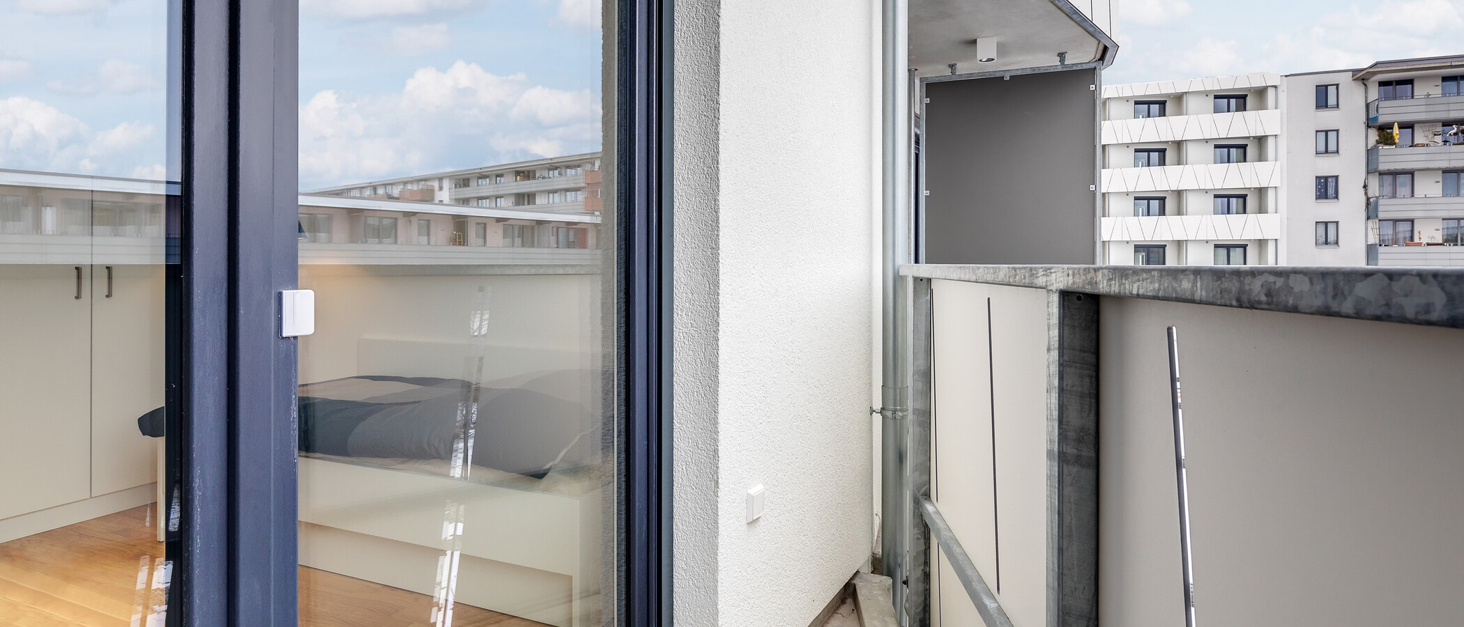 квартира München Messestadt Riem 02 балкон 11387