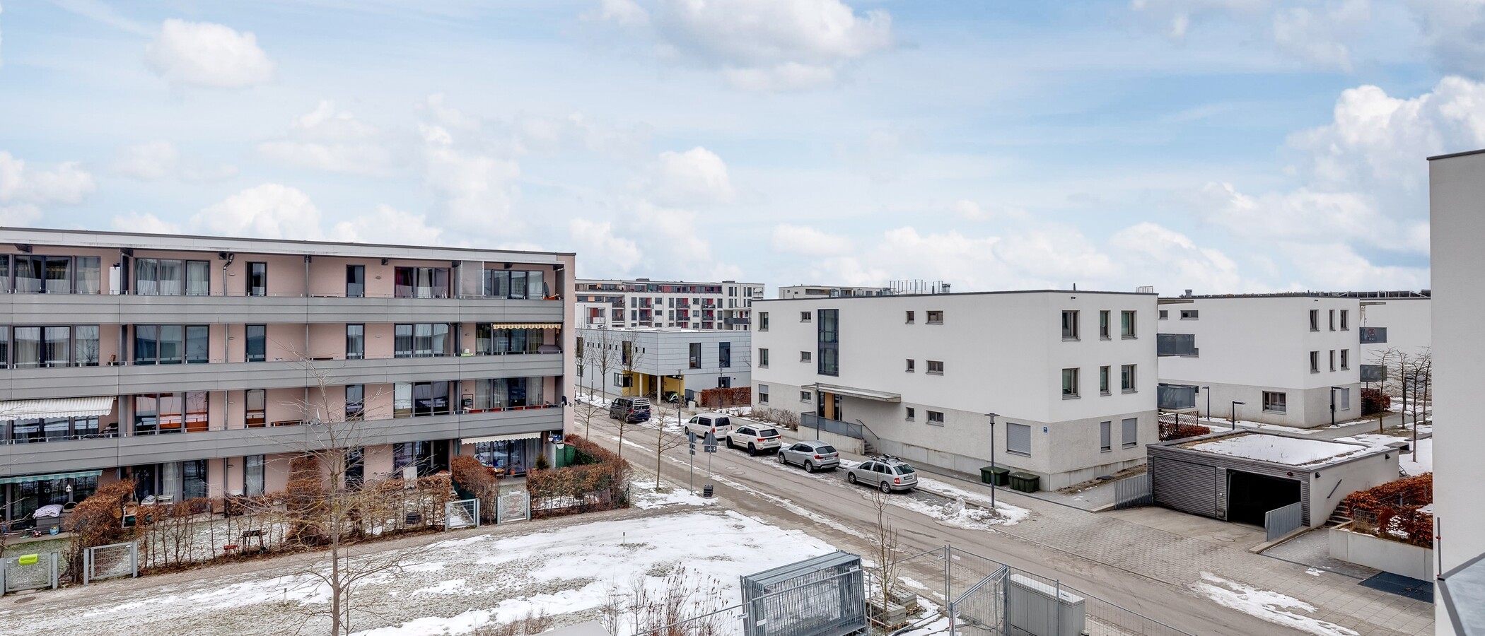 квартира München Messestadt Riem 03 вид из окна 11387