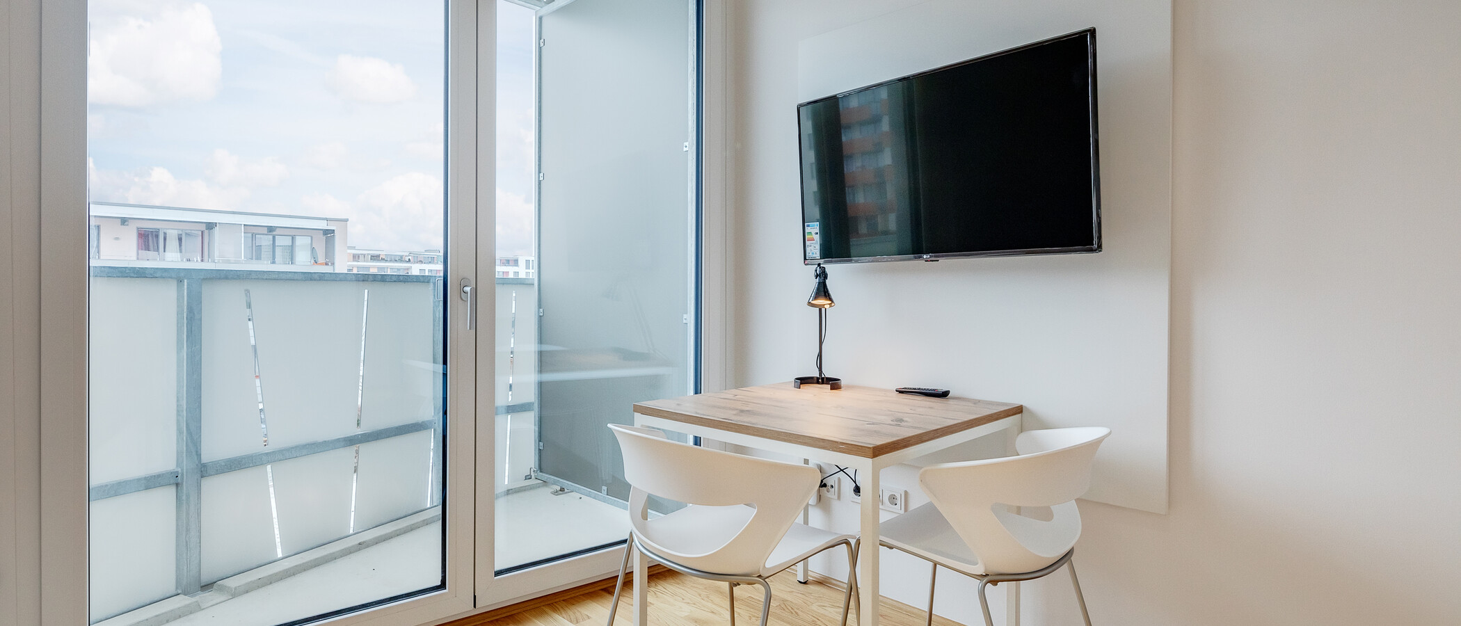 квартира München Messestadt Riem 03 жилое пространство 11387