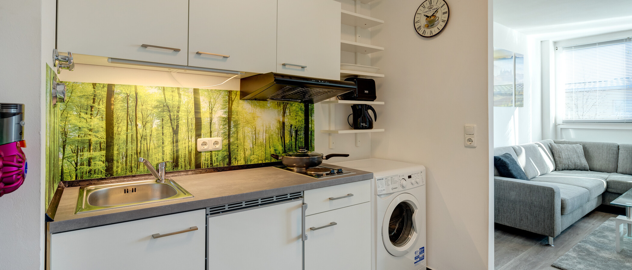 квартира München Milbertshofen 01 кухня 11407