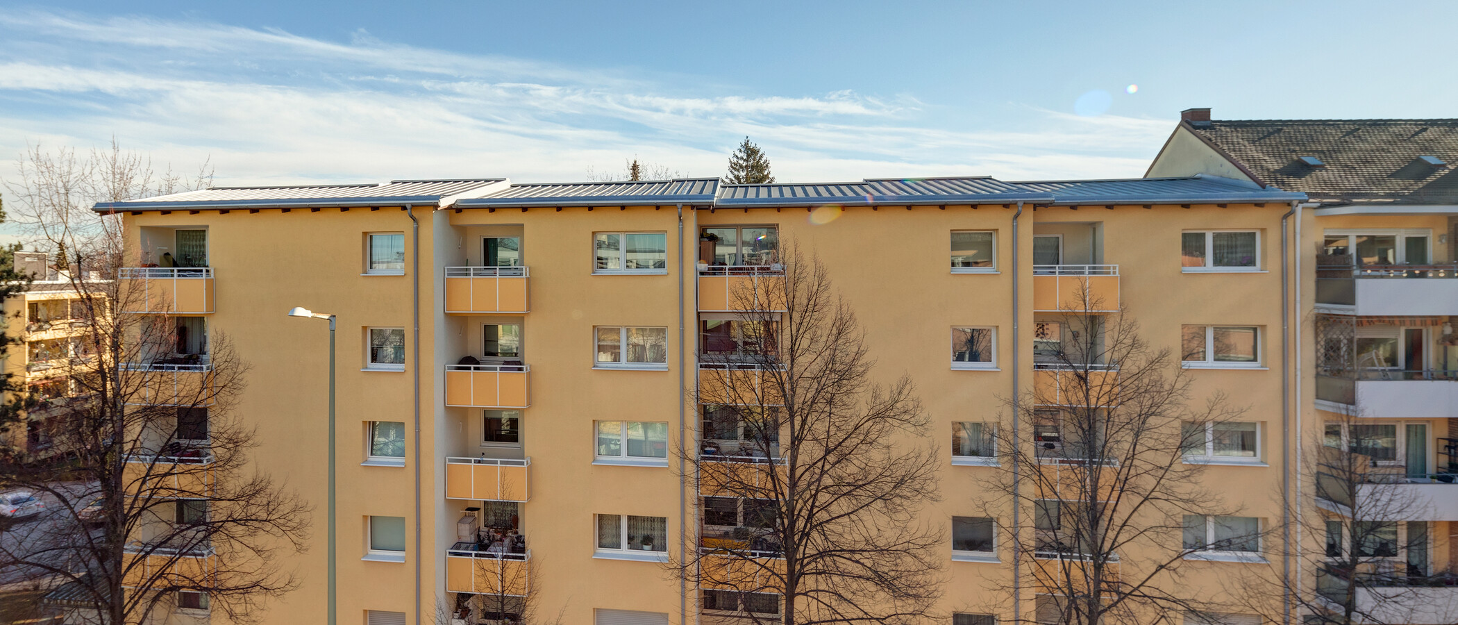 квартира München Milbertshofen 02 вид из окна 11407