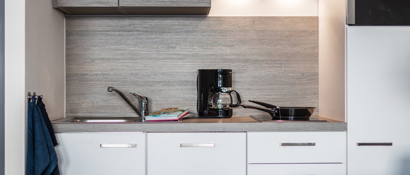 квартира München Arabellapark 02 кухня 11422