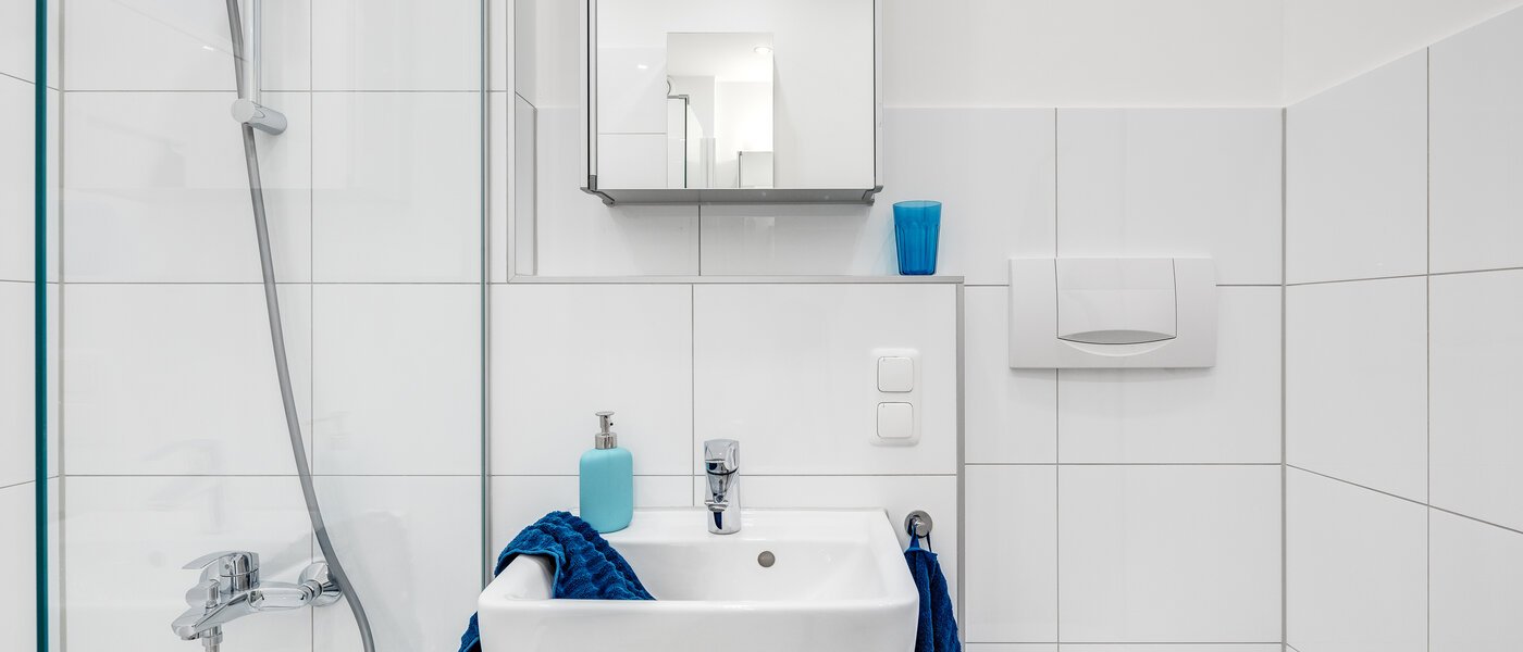 квартира München Arabellapark 01 ванная комната 11422