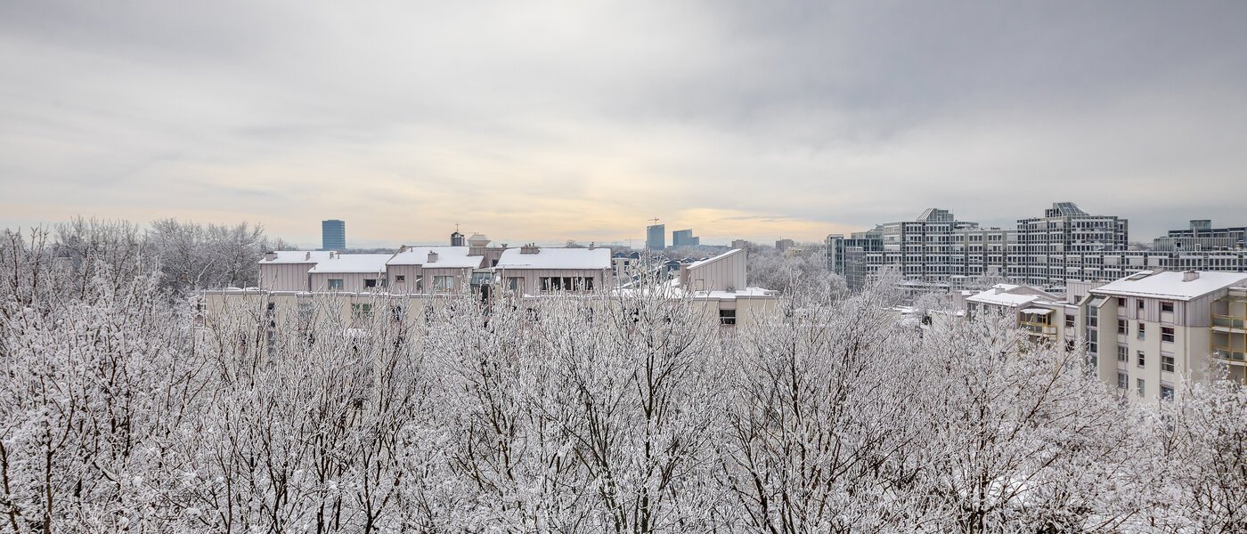 квартира München Arabellapark 01 вид из окна 11422