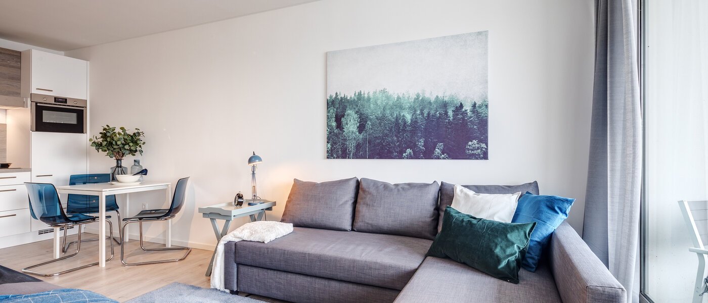 квартира München Arabellapark 04 жилое пространство 11422