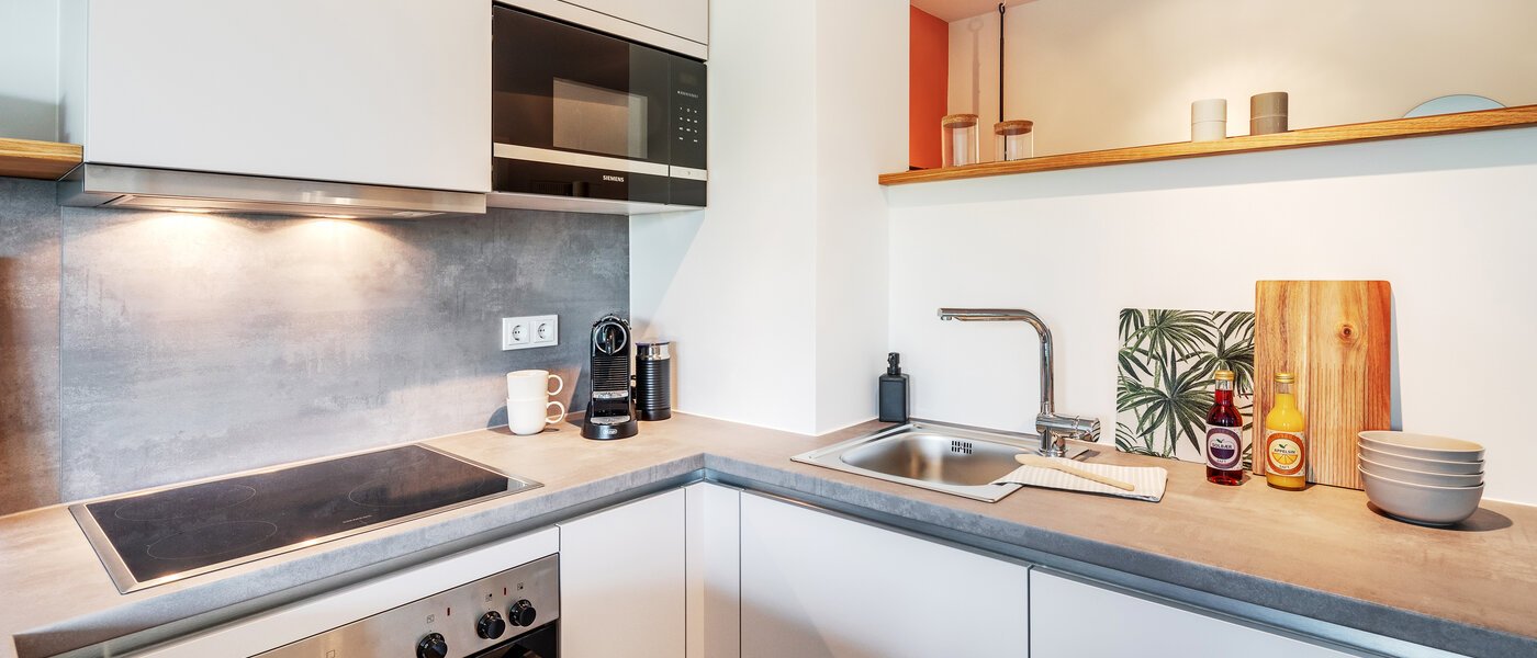 квартира München Ludwigsvorstadt 02 кухня 11423