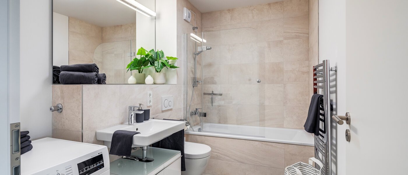 квартира München Ludwigsvorstadt 02 ванная комната 11423