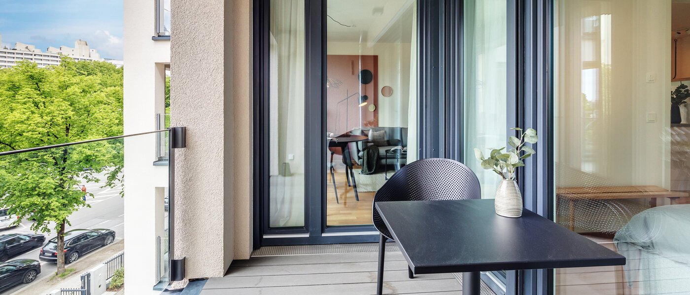 квартира München Ludwigsvorstadt 01 балкон 11423