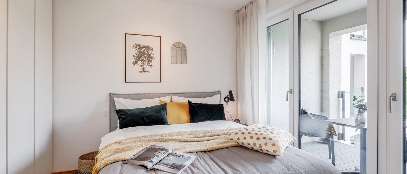 квартира München Ludwigsvorstadt 01 спальная комната 11423