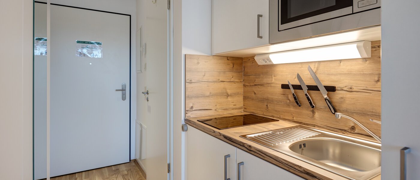 квартира München Messestadt Riem 02 кухня 11435